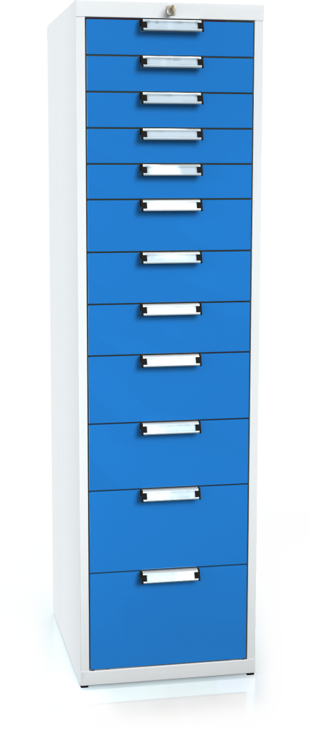 Unterbaublöcke UNI für Werkbänke 1773 x 480 x 600 - 12x Schubladen